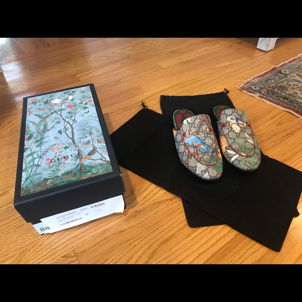 Gucci Princeton GG Canvas Mule